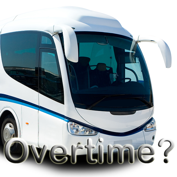 California Overtime Exemption for Tour Bus Drivers